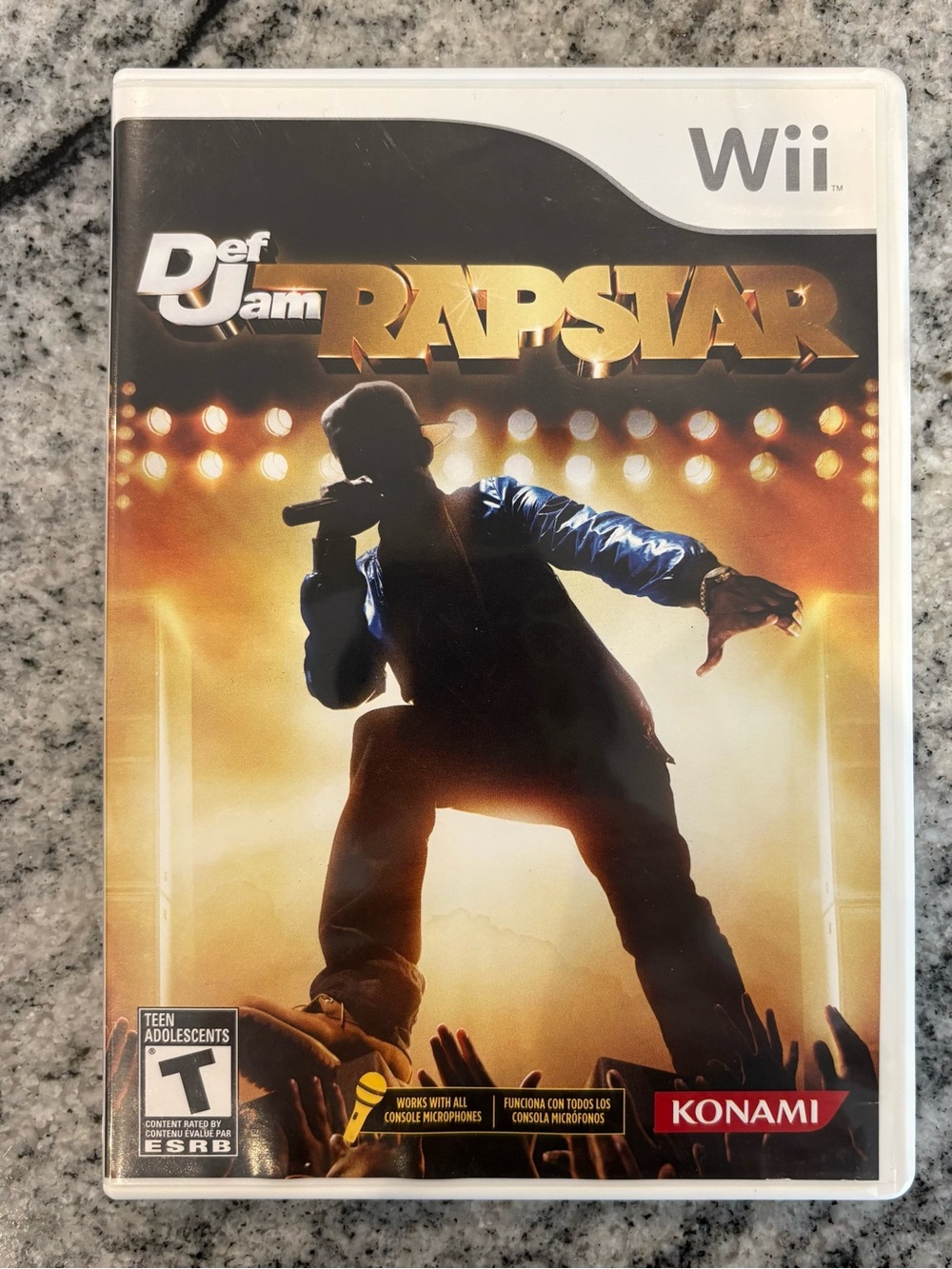 Def Jam Rapstar Nintendo Wii CIB Tested